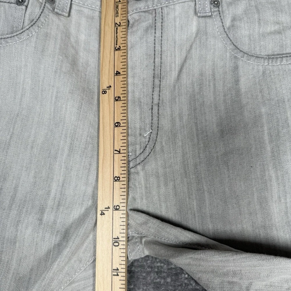 Levi's 510 Shorts Men's 30 Gray Denim Jorts Super Skinny Y2K‎ Grunge